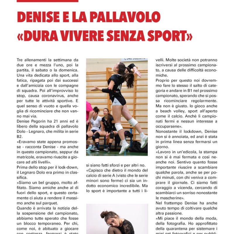 Dura vivere senza&nbsp;sport